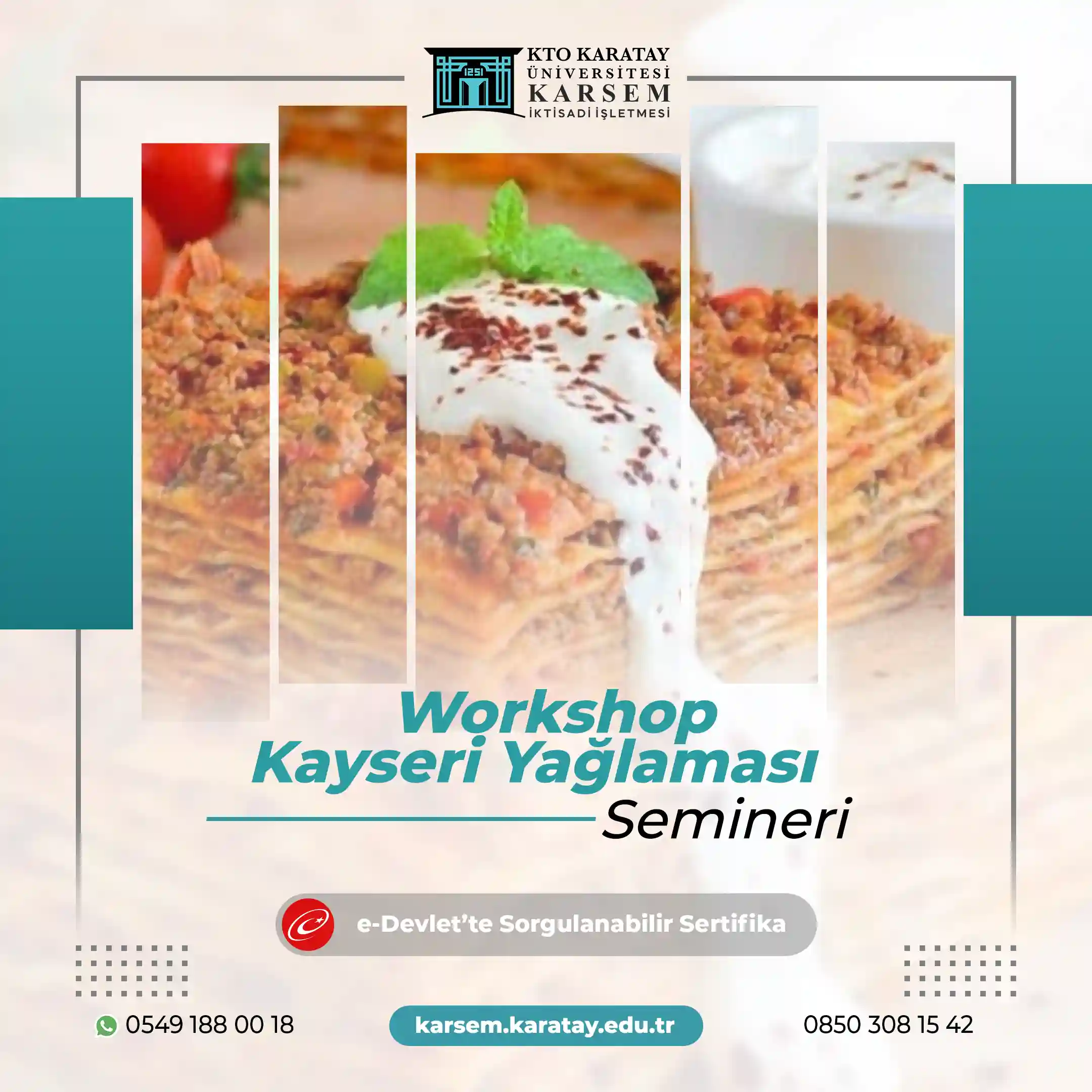 Workshop - Kayseri Yağlaması Semineri