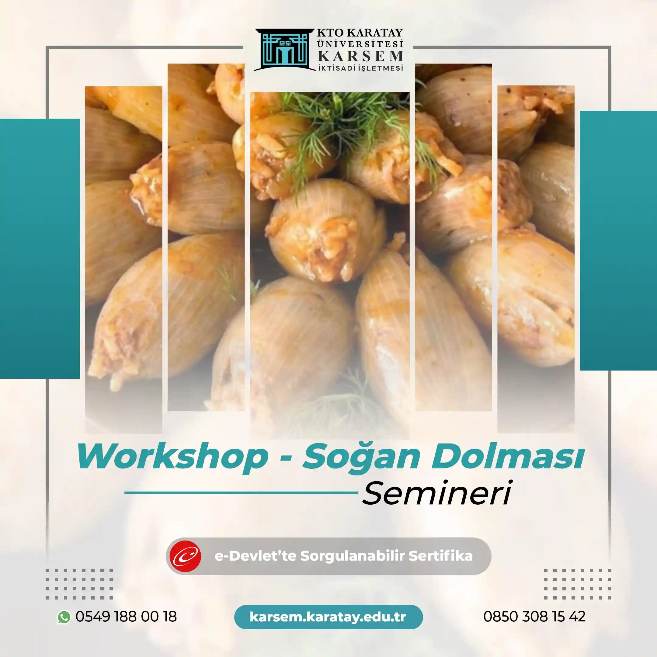 Workshop - Soğan Dolması Semineri