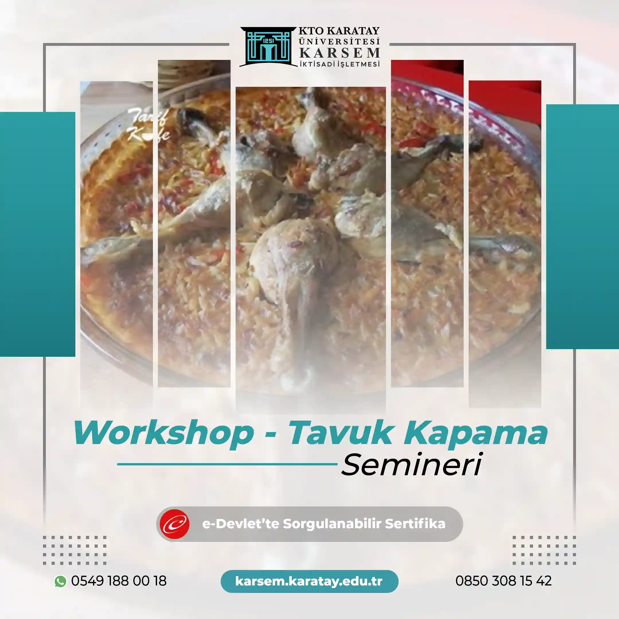 Workshop - Tavuk Kapama Semineri