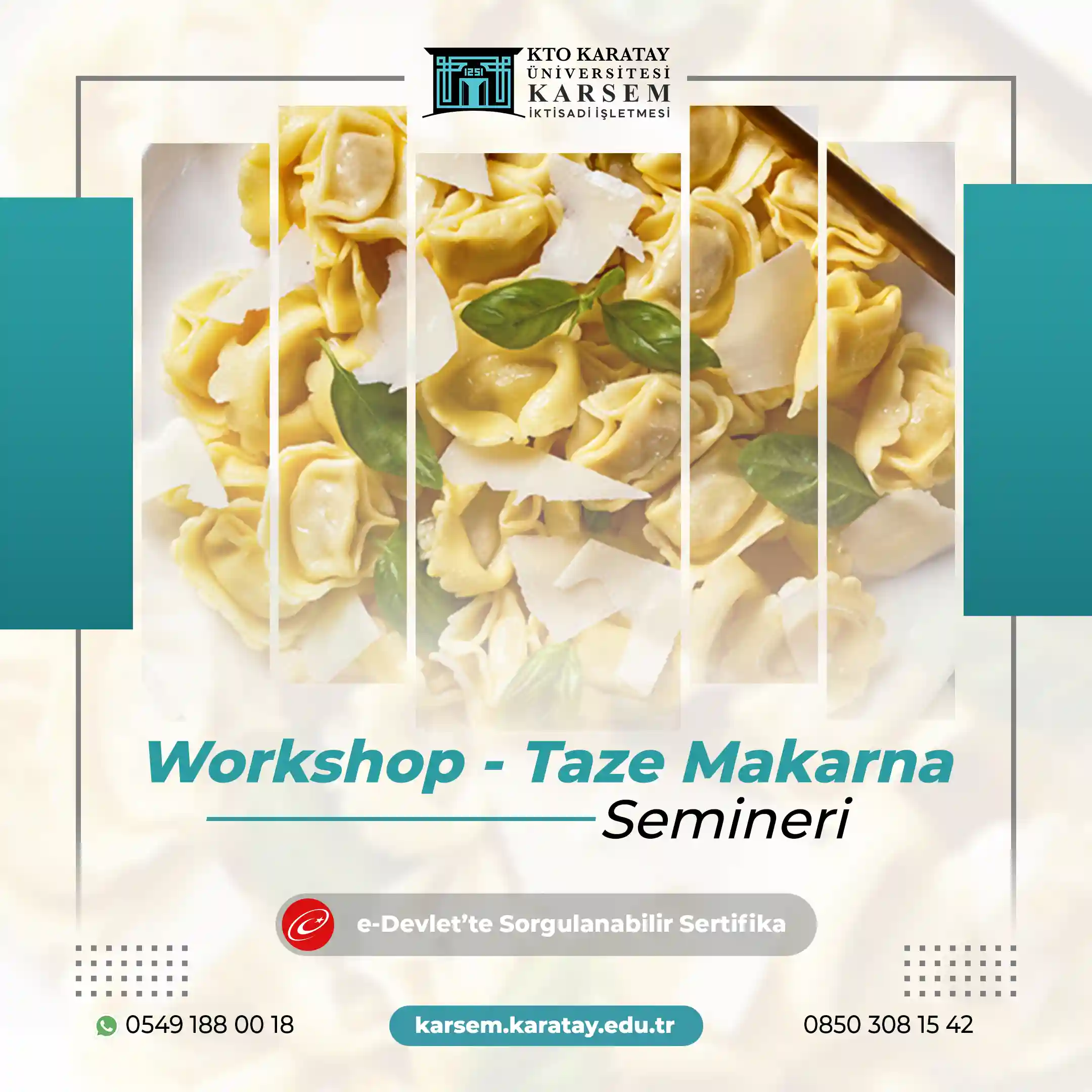 Workshop - Taze Makarna Semineri