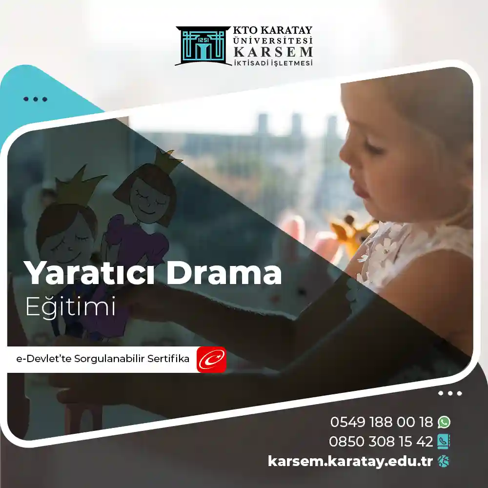 Yaratıcı Drama Eğitimi Sertifika Programı