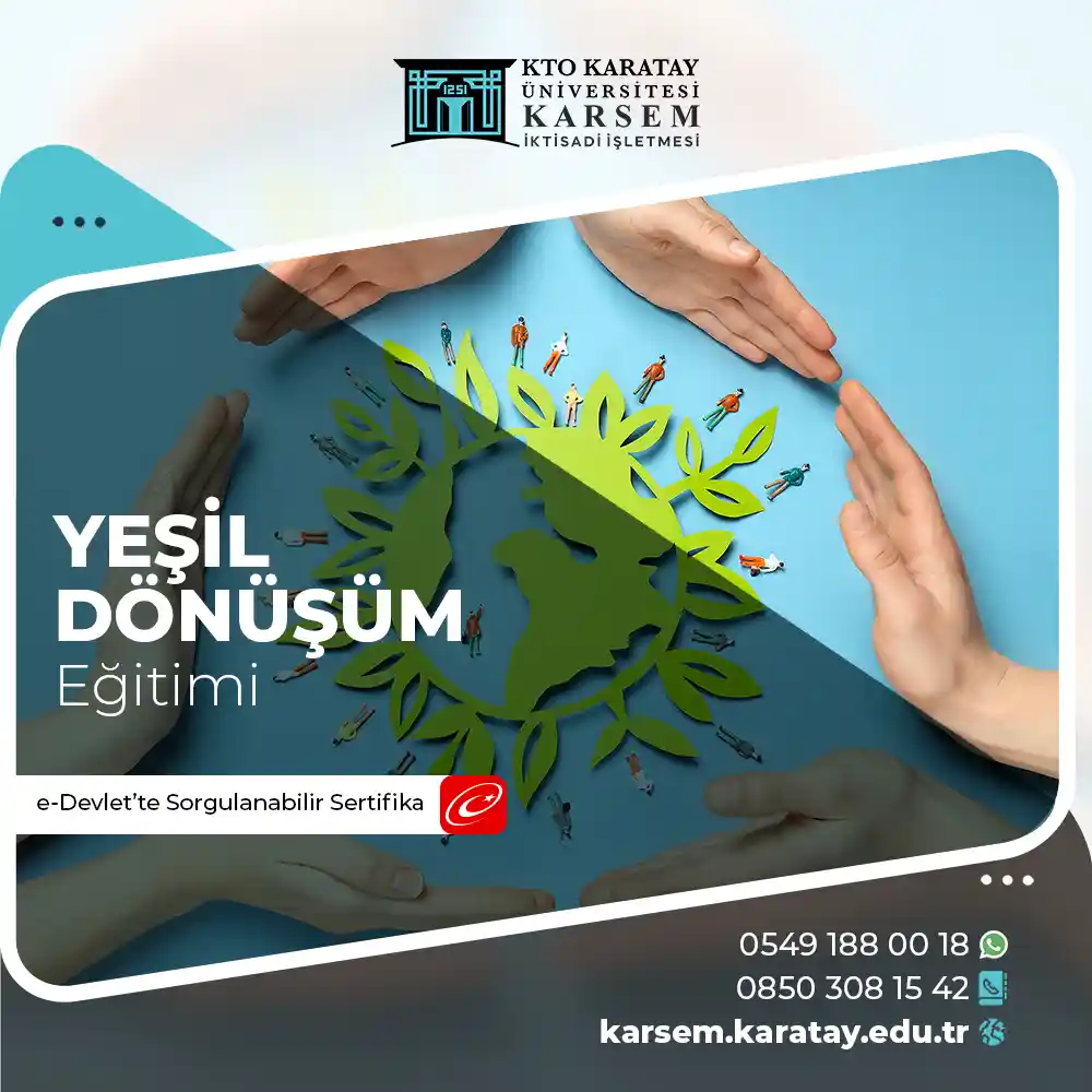 Yeşil Dönüşüm Sertifika Programı