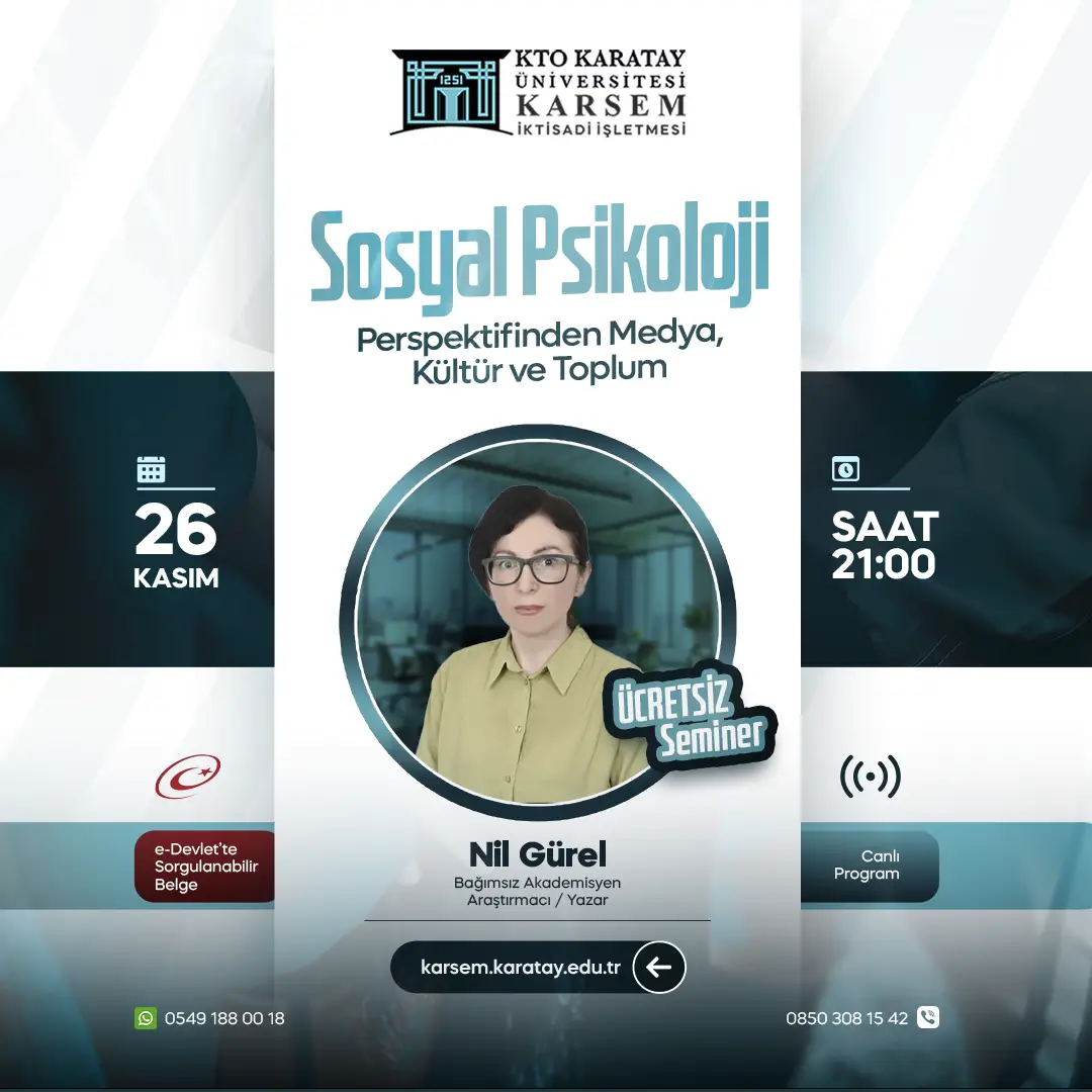 Sosyal Psikoloji Perspektifinden Medya, Kültür ve Toplum